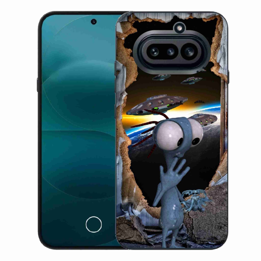 Gelový kryt mmCase na Nothing Phone (4a) - mimozemšťan
