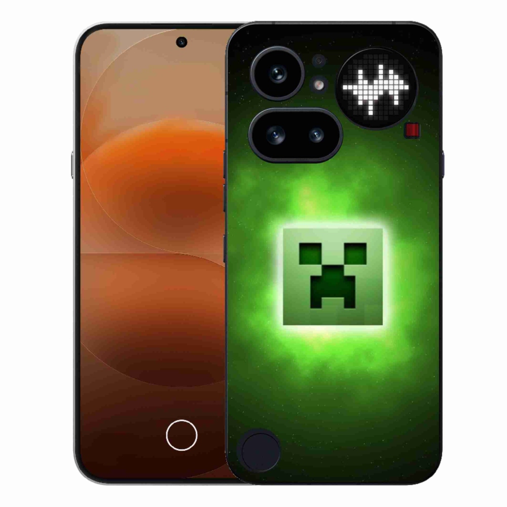 Gelový kryt mmCase na Nothing Phone (4a) - minecraft