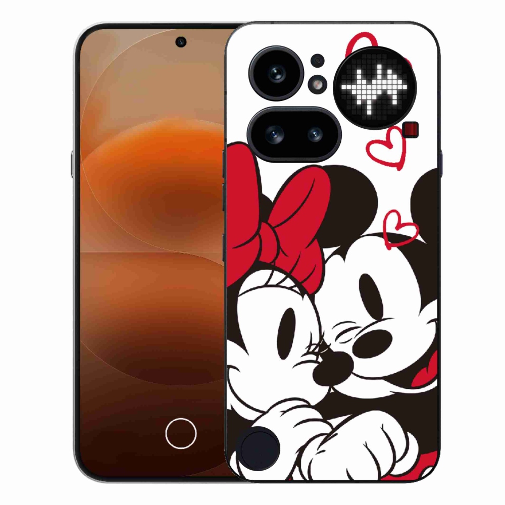 Gelový kryt mmCase na Nothing Phone (4a) - minnie a mickey
