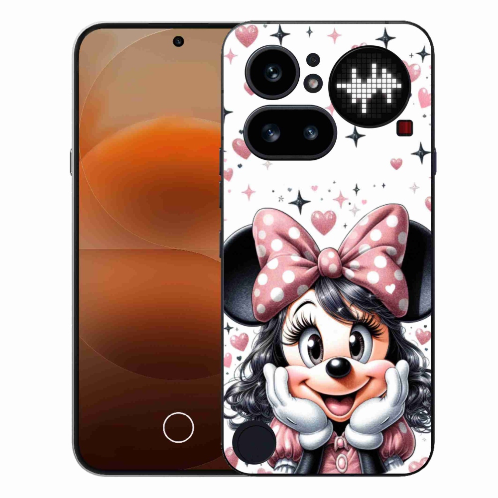 Gelový kryt mmCase na Nothing Phone (4a) - minnie