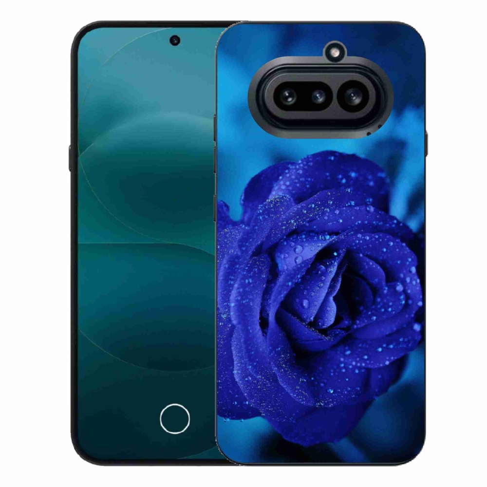 Gelový kryt mmCase na Nothing Phone (4a) - modrá růže