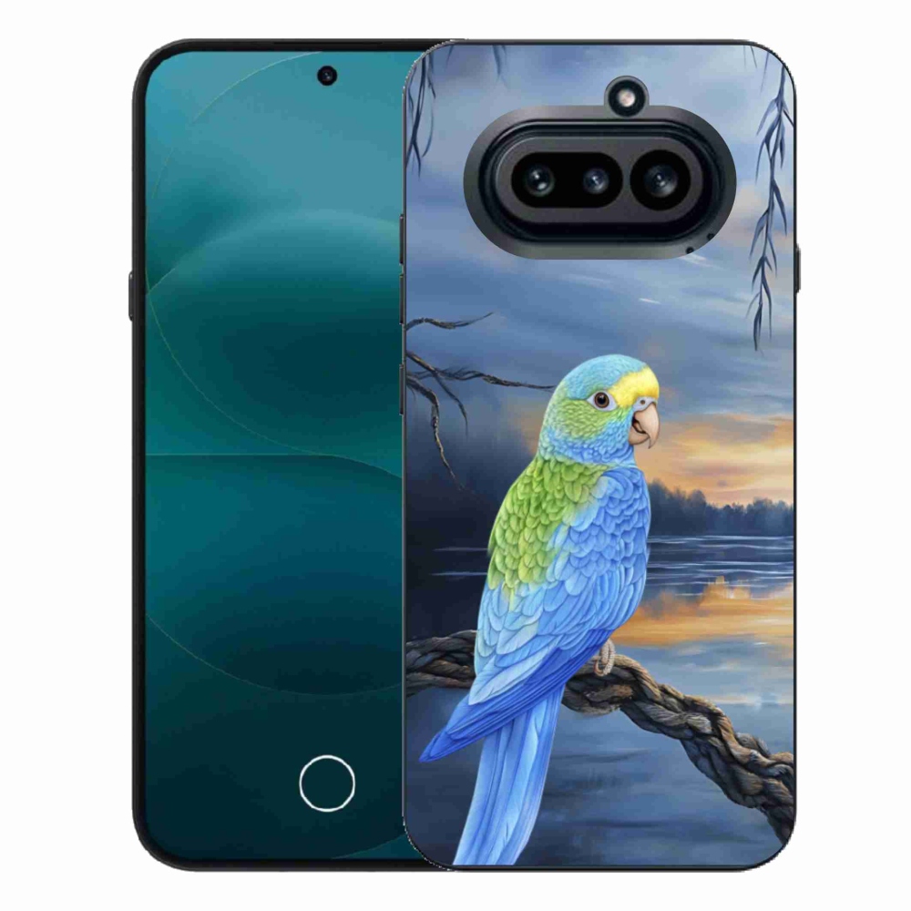 Gelový kryt mmCase na Nothing Phone (4a) - modrý papoušek