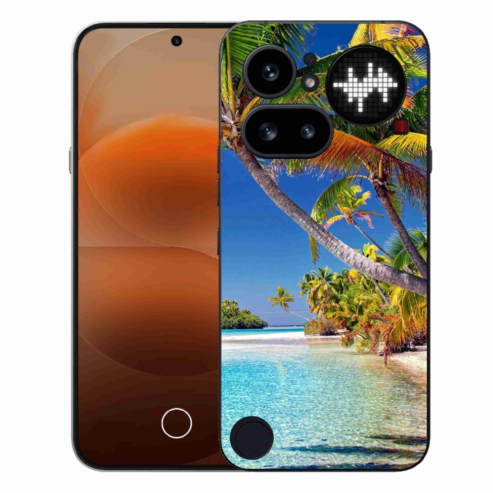 Gelový kryt mmCase na Nothing Phone (4a) - mořská pláž