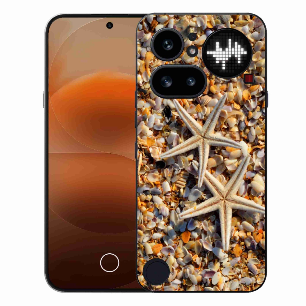 Gelový kryt mmCase na Nothing Phone (4a) - mořské hvězdice