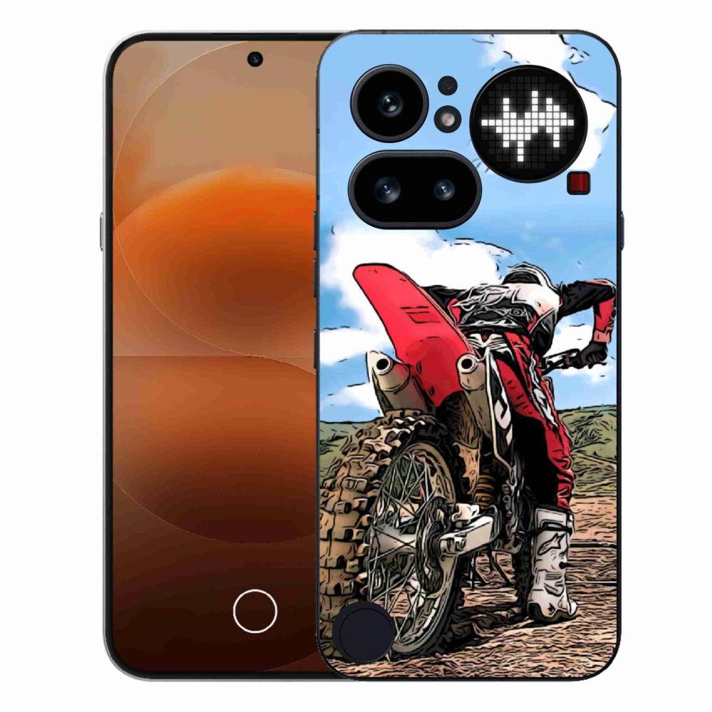 Gelový kryt mmCase na Nothing Phone (4a) - moto