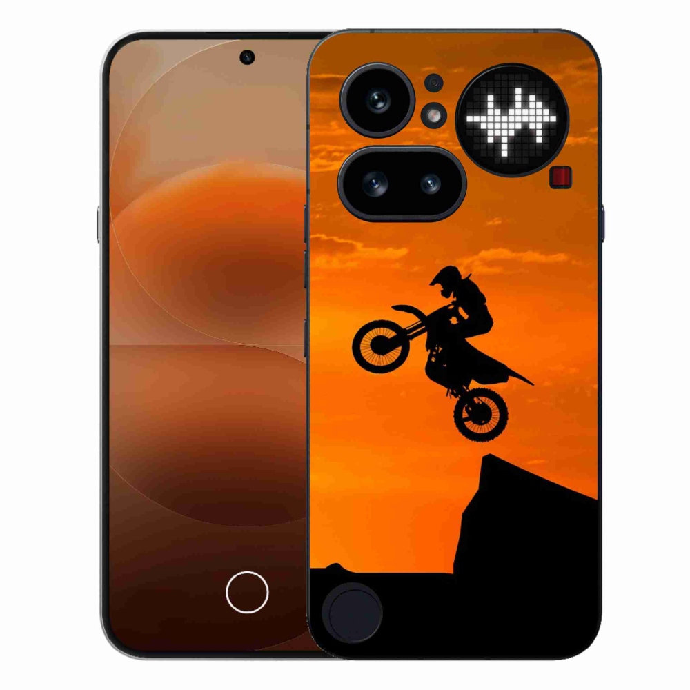 Gelový kryt mmCase na Nothing Phone (4a) - motocross