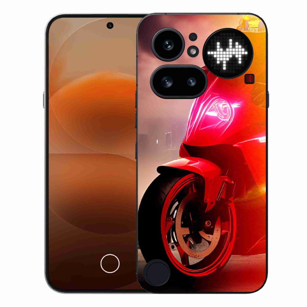 Gelový kryt mmCase na Nothing Phone (4a) - motorka