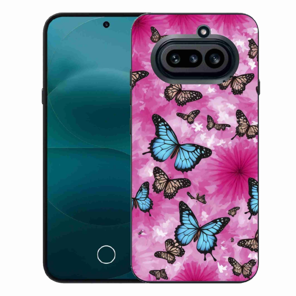 Gelový kryt mmCase na Nothing Phone (4a) - motýlí zahrada