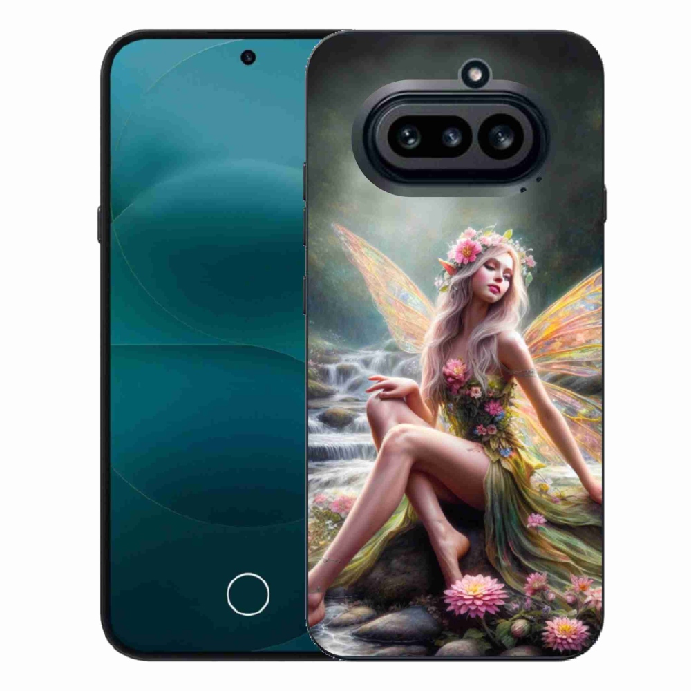 Gelový kryt mmCase na Nothing Phone (4a) - motýlí žena 1
