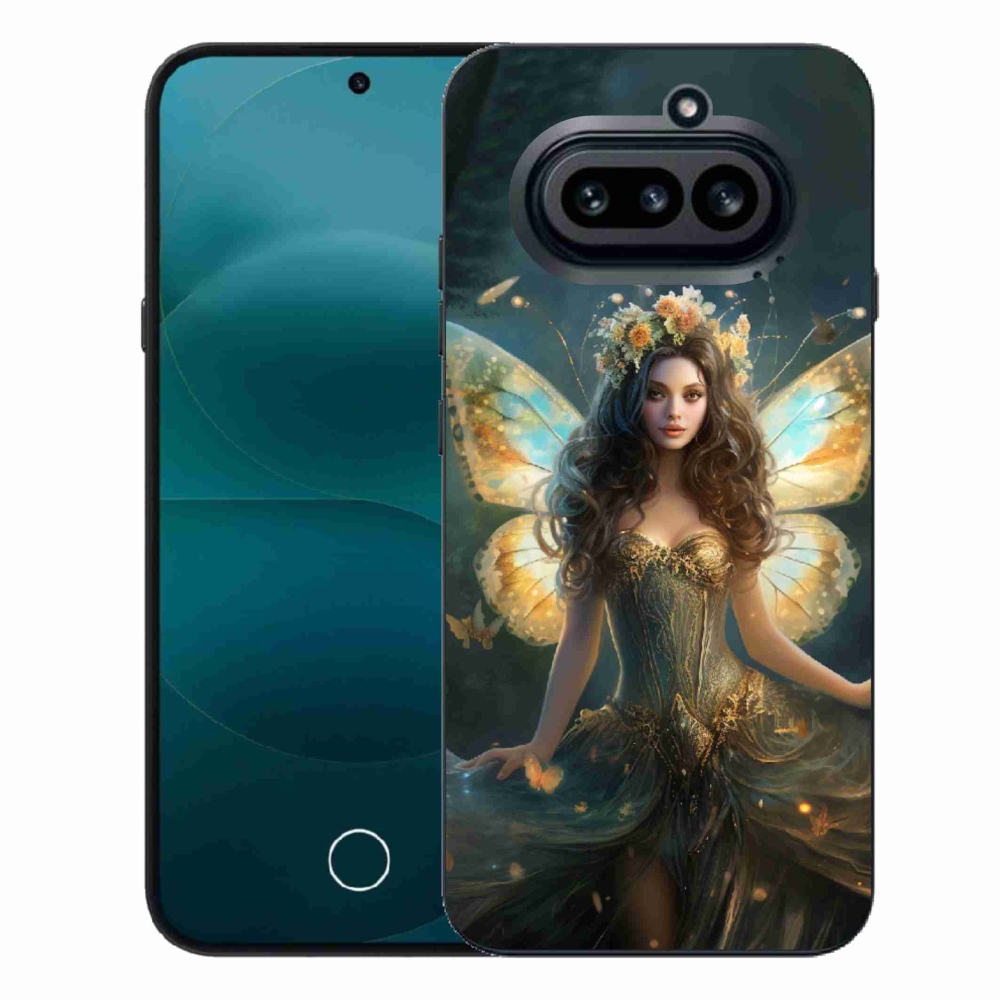 Gelový kryt mmCase na Nothing Phone (4a) - motýlí žena