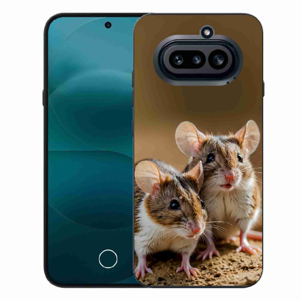 Gelový kryt mmCase na Nothing Phone (4a) - myší duo