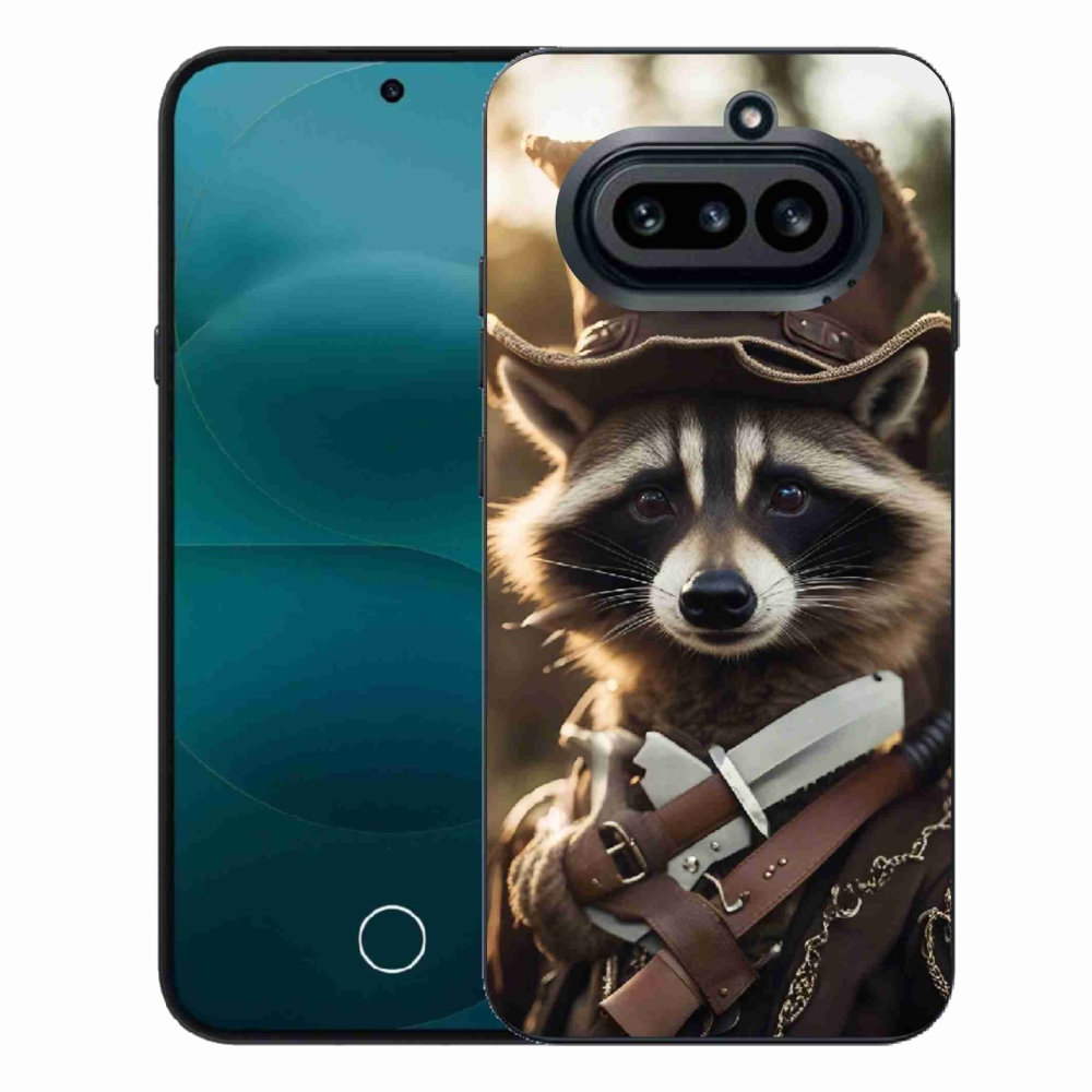 Gelový kryt mmCase na Nothing Phone (4a) - mýval v uniformě