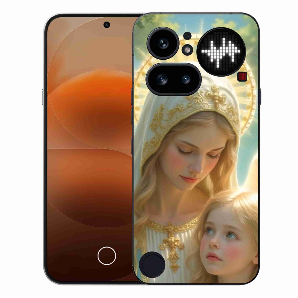 Gelový kryt mmCase na Nothing Phone (4a) - náboženský motiv 2