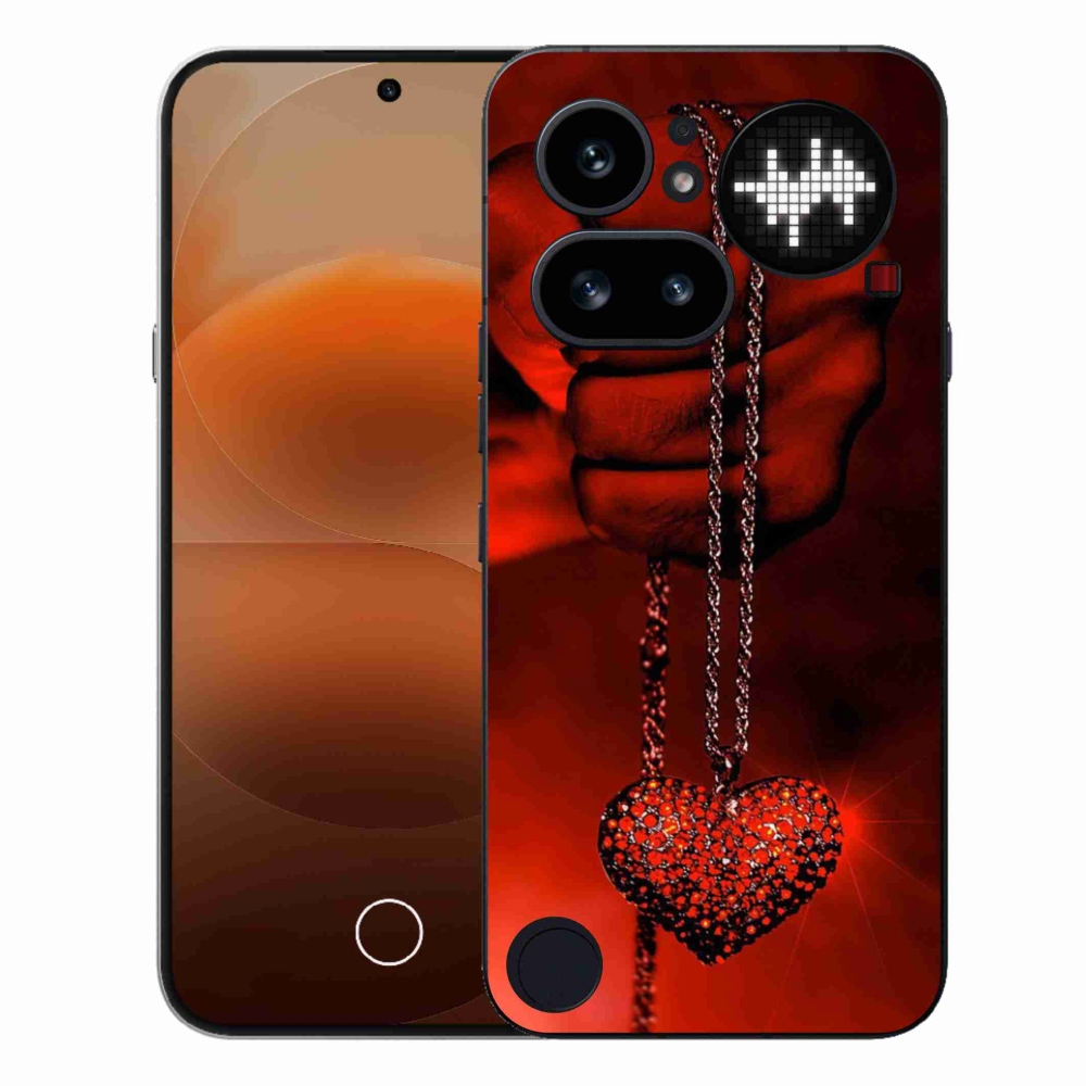 Gelový kryt mmCase na Nothing Phone (4a) - náhrdelník