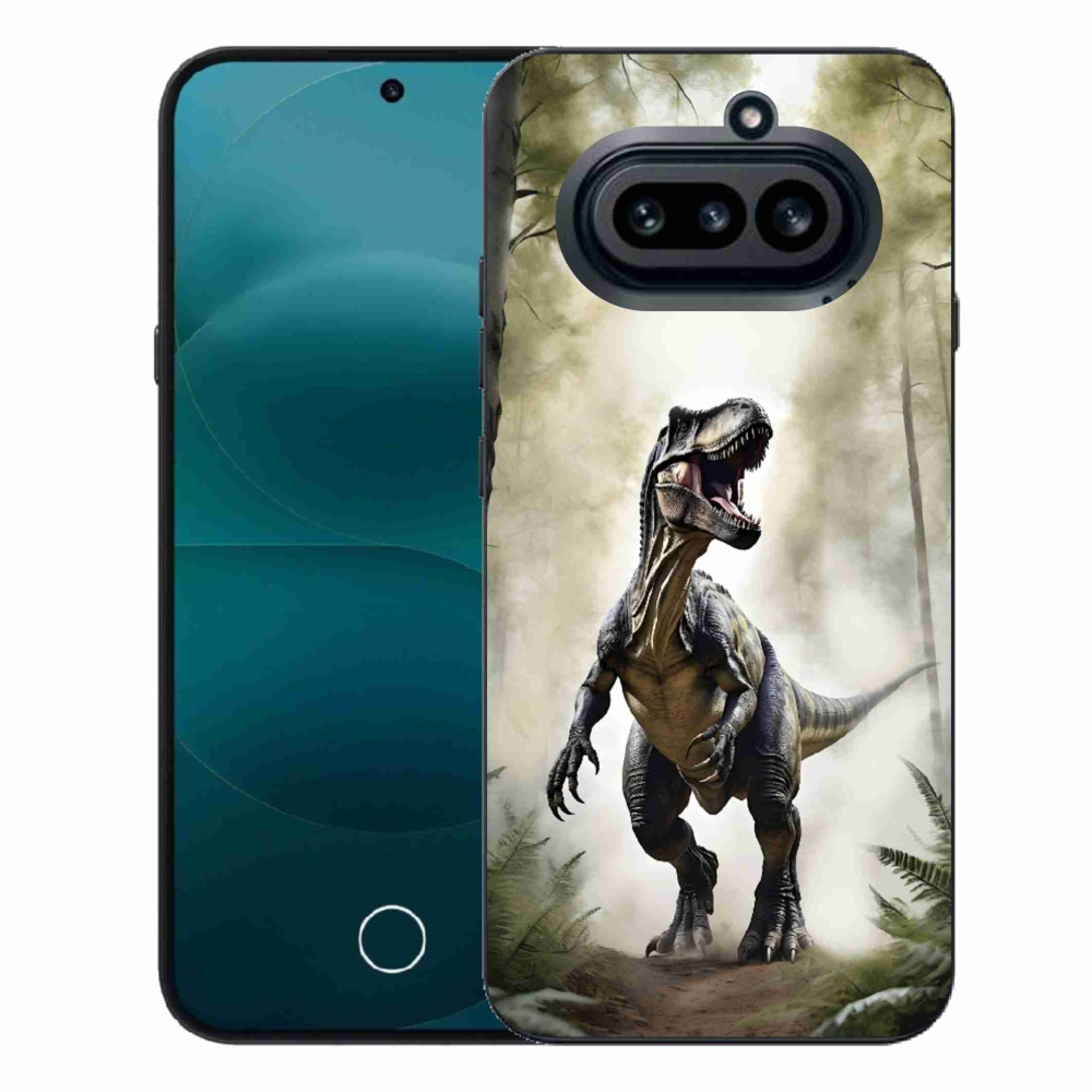 Gelový kryt mmCase na Nothing Phone (4a) - naštvaný T-Rex