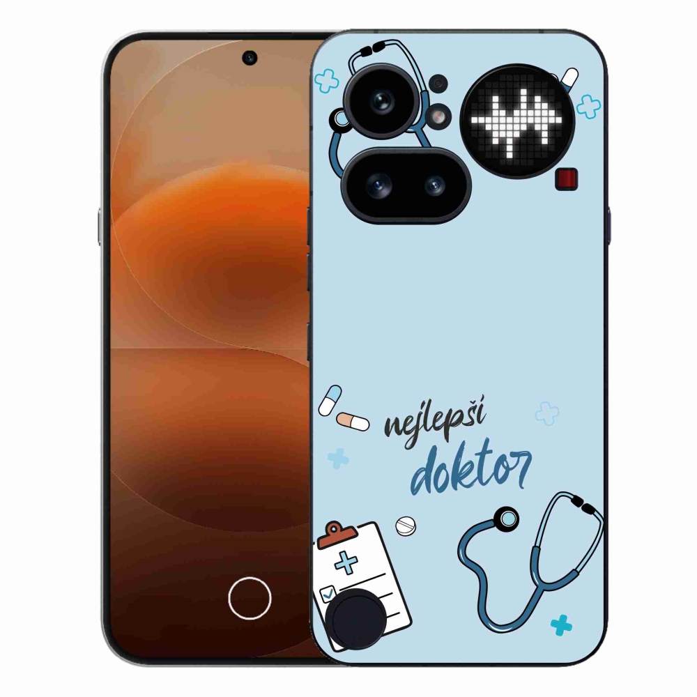 Gelový kryt mmCase na Nothing Phone (4a) - nejlepší doktor