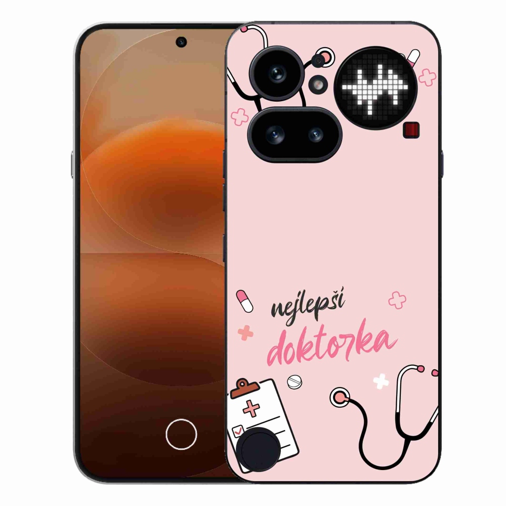 Gelový kryt mmCase na Nothing Phone (4a) - nejlepší doktorka