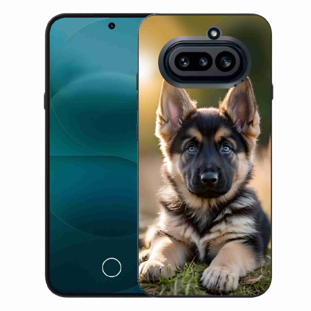 Gelový kryt mmCase na Nothing Phone (4a) - německý ovčák v přírodě