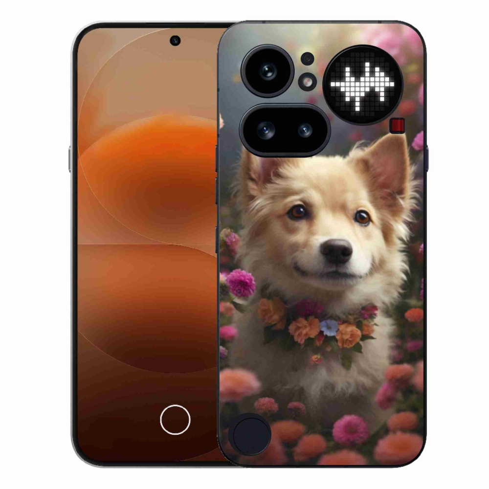 Gelový kryt mmCase na Nothing Phone (4a) - německý špic