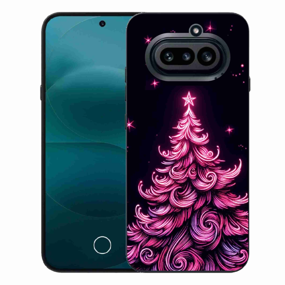 Gelový kryt mmCase na Nothing Phone (4a) - neonový vánoční stromek 2