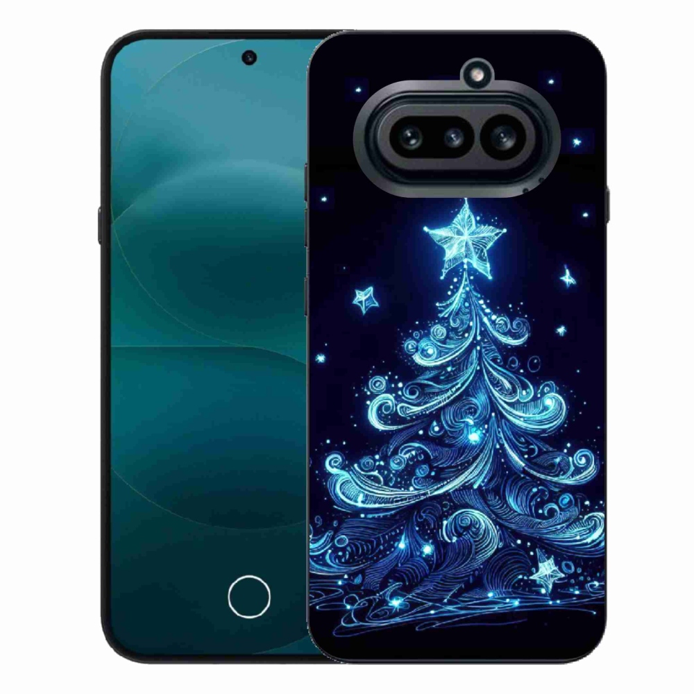 Gelový kryt mmCase na Nothing Phone (4a) - neonový vánoční stromek 4