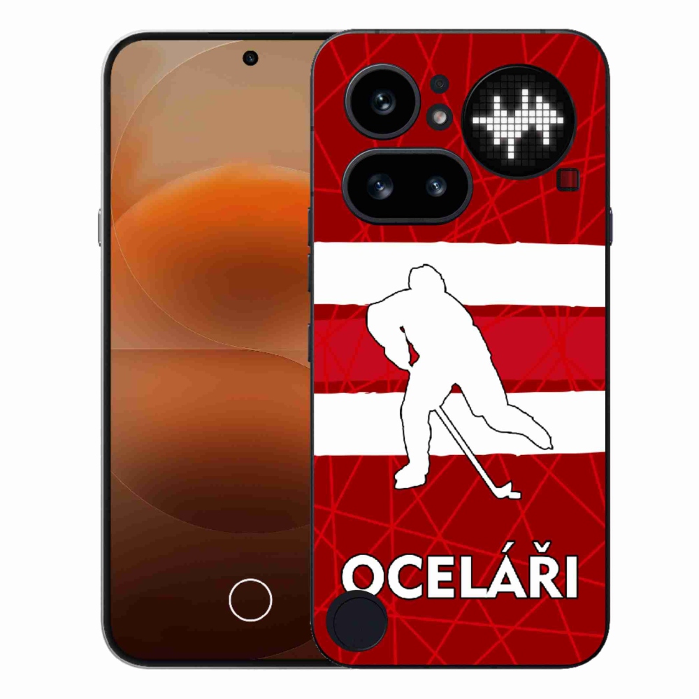 Gelový kryt mmCase na Nothing Phone (4a) - Oceláři