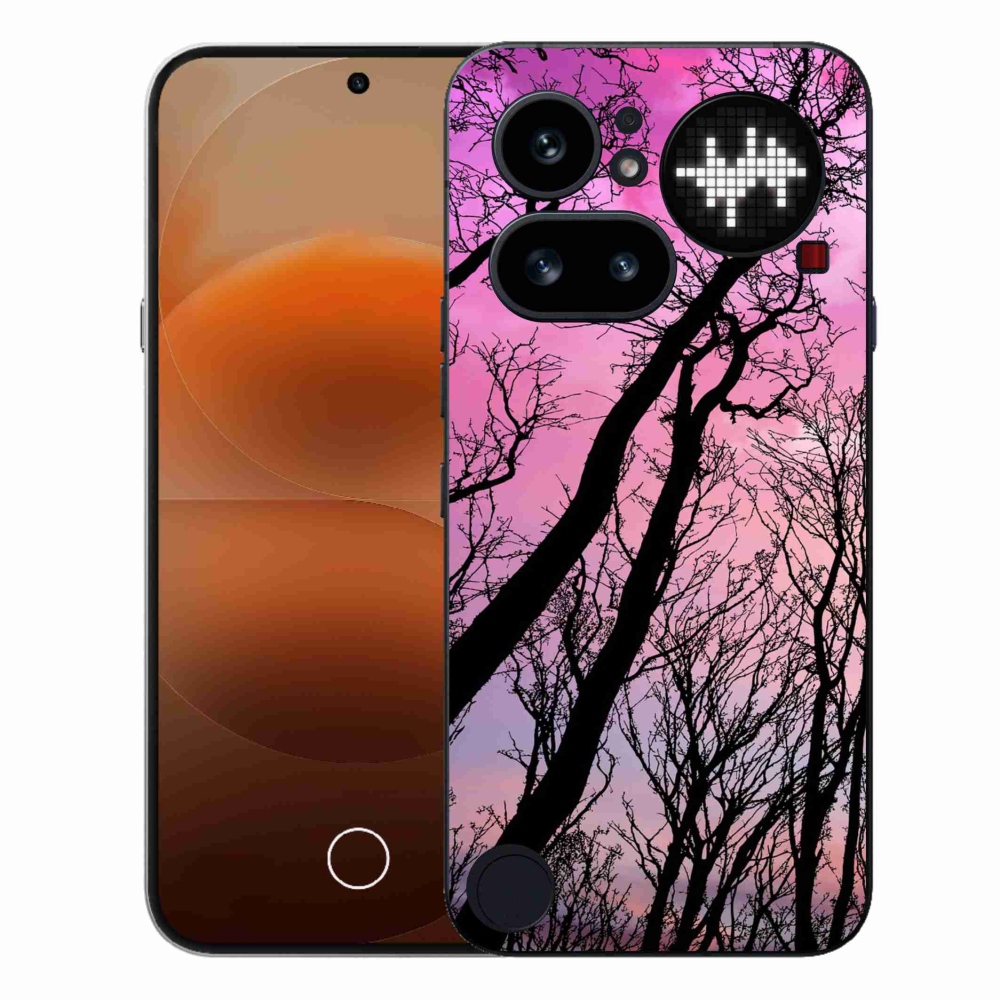 Gelový kryt mmCase na Nothing Phone (4a) - opadané stromy