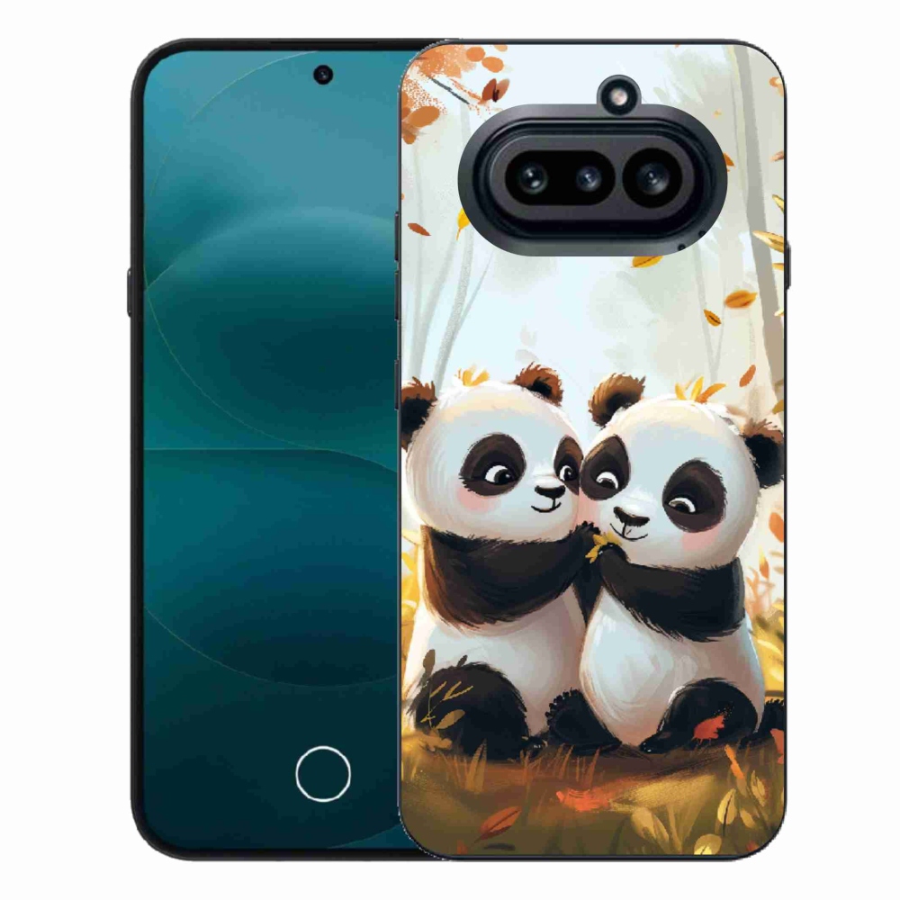 Gelový kryt mmCase na Nothing Phone (4a) - pandy
