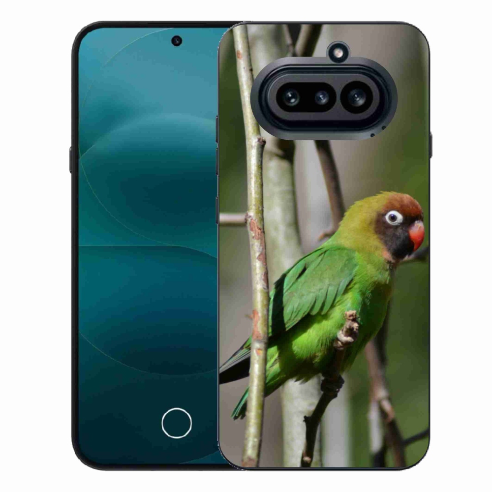 Gelový kryt mmCase na Nothing Phone (4a) - papoušek agapornis