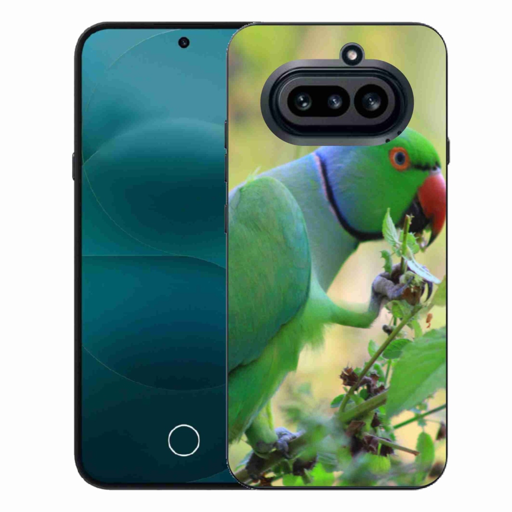 Gelový kryt mmCase na Nothing Phone (4a) - papoušek alexandr