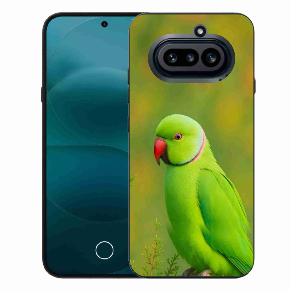 Gelový kryt mmCase na Nothing Phone (4a) - papoušek alexandr 2