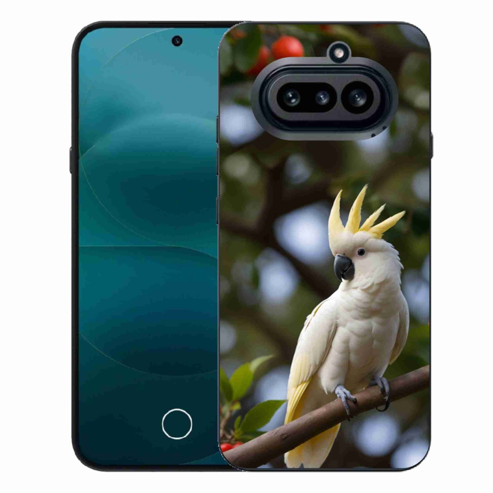 Gelový kryt mmCase na Nothing Phone (4a) - papoušek kakadu 3