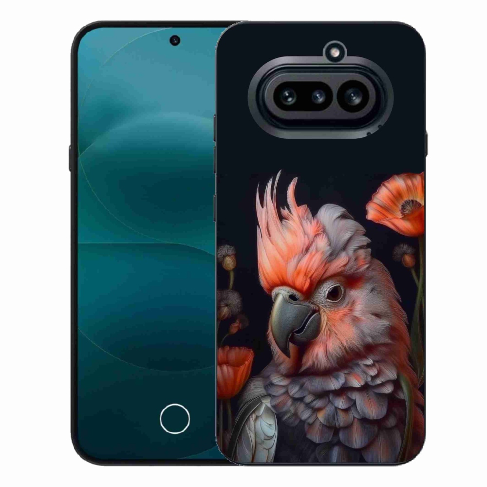 Gelový kryt mmCase na Nothing Phone (4a) - papoušek kakadu v barvách