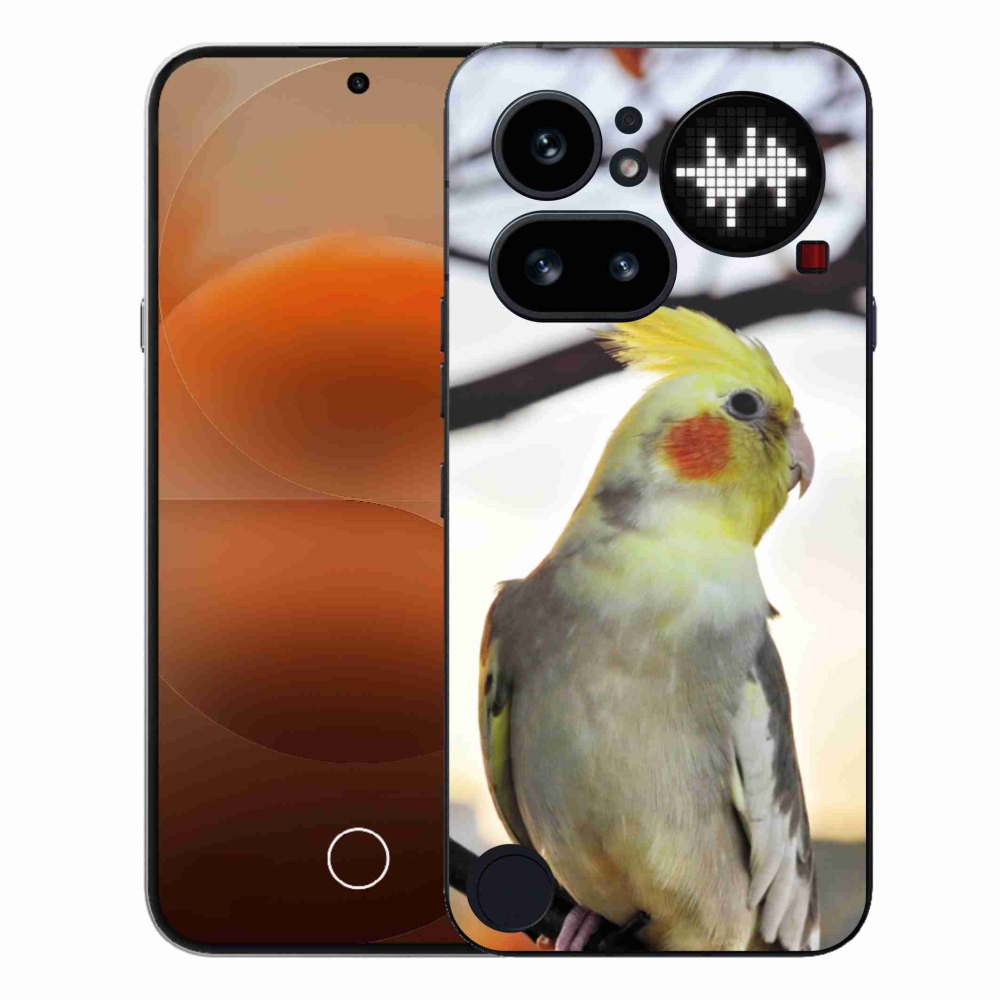 Gelový kryt mmCase na Nothing Phone (4a) - papoušek korela
