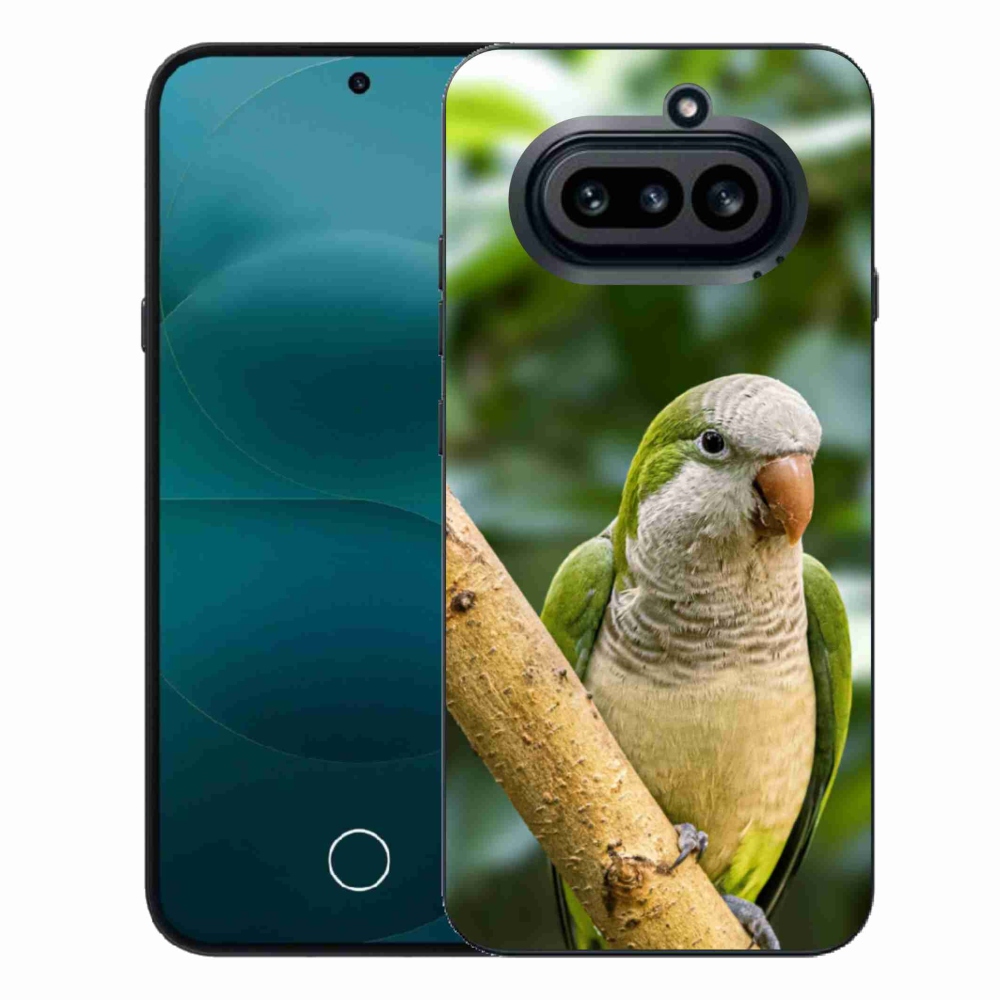 Gelový kryt mmCase na Nothing Phone (4a) - papoušek mníšek
