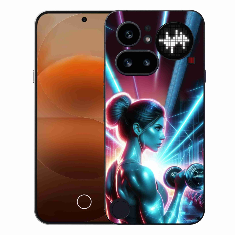 Gelový kryt mmCase na Nothing Phone (4a) - posilování