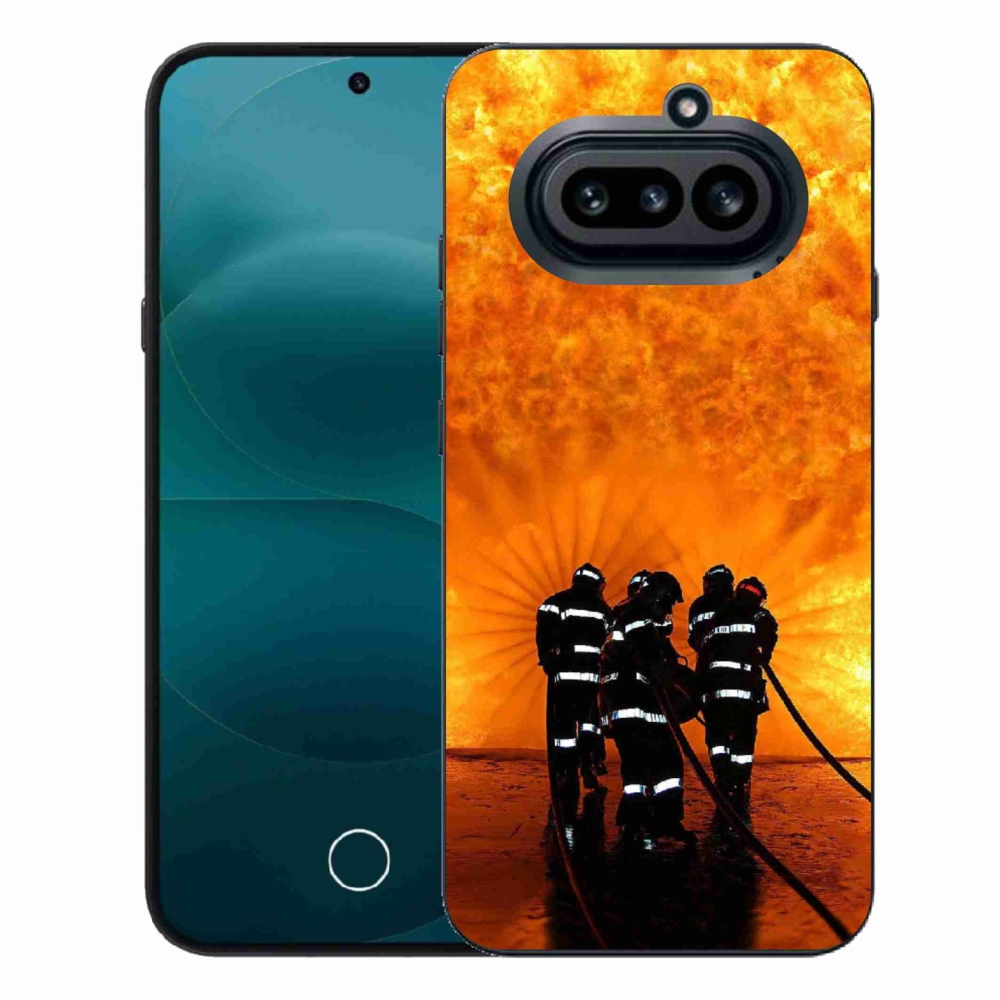 Gelový kryt mmCase na Nothing Phone (4a) - požár