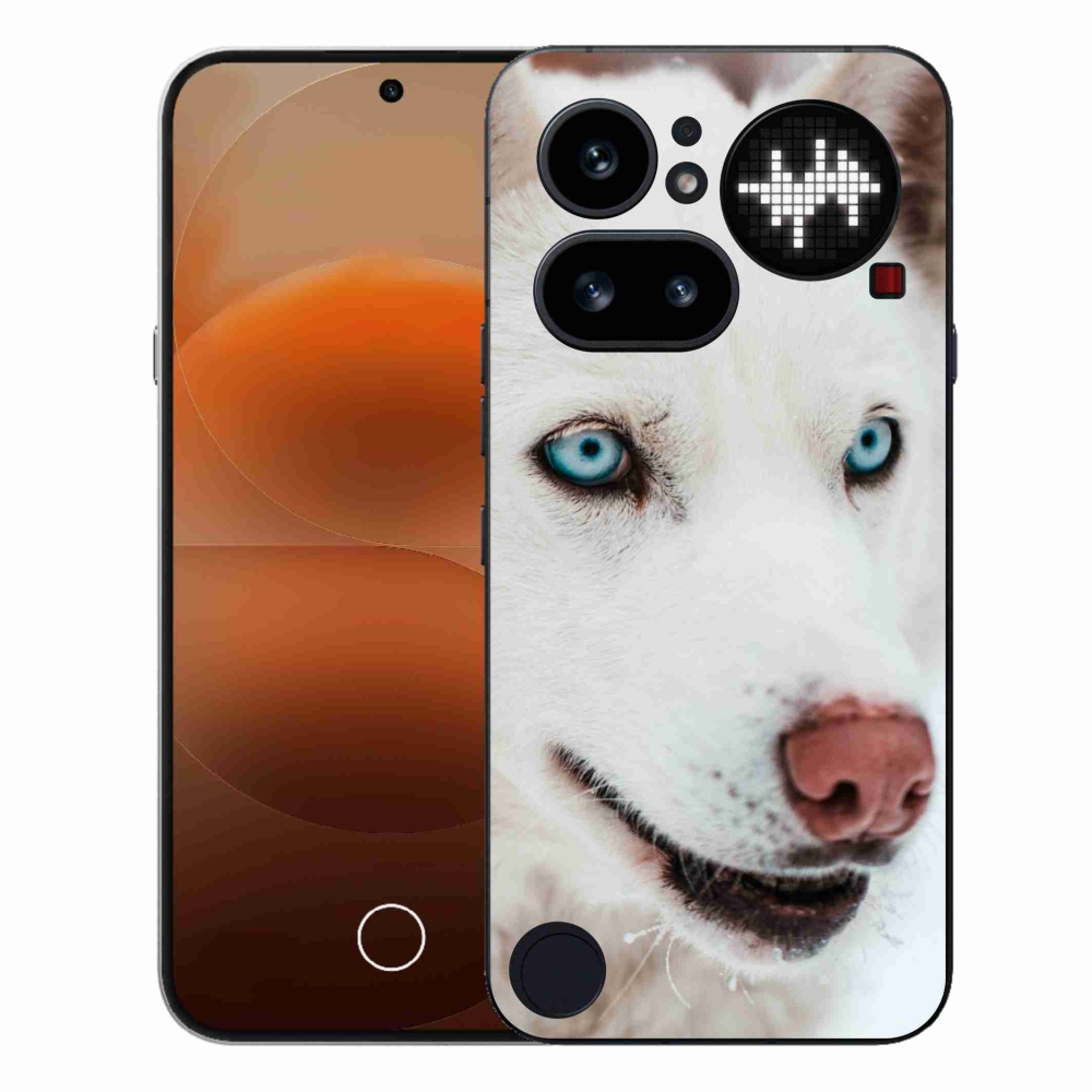 Gelový kryt mmCase na Nothing Phone (4a) - psí pohled