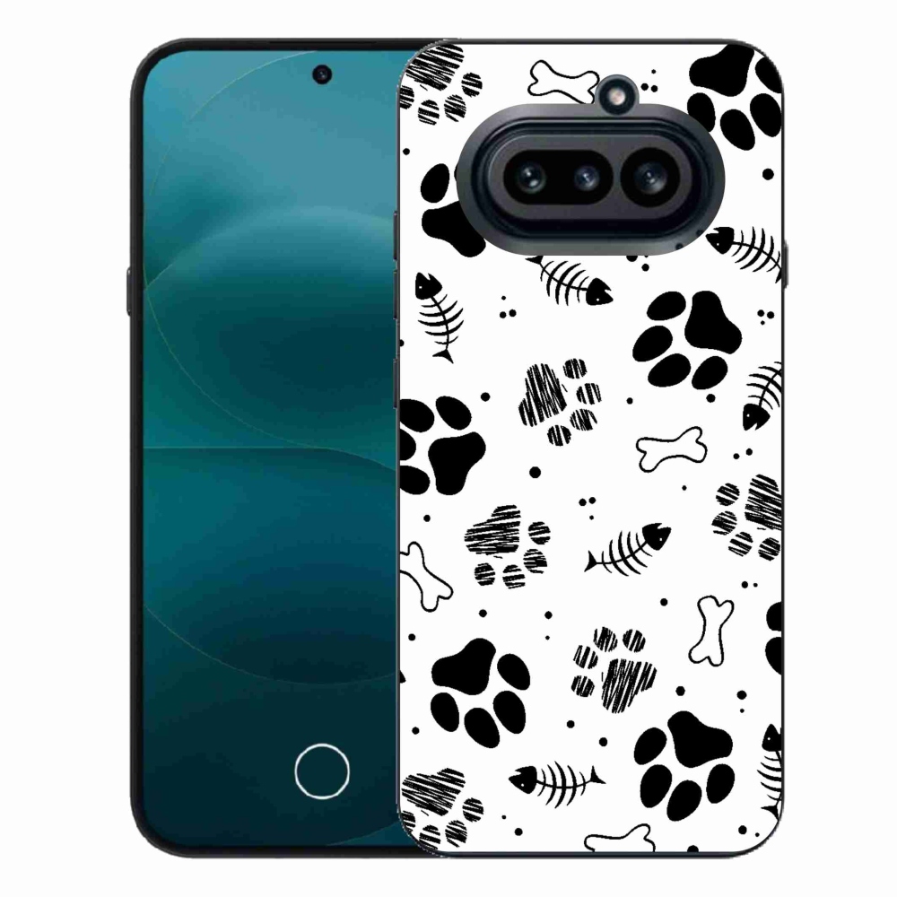 Gelový kryt mmCase na Nothing Phone (4a) - psí tlapky 1