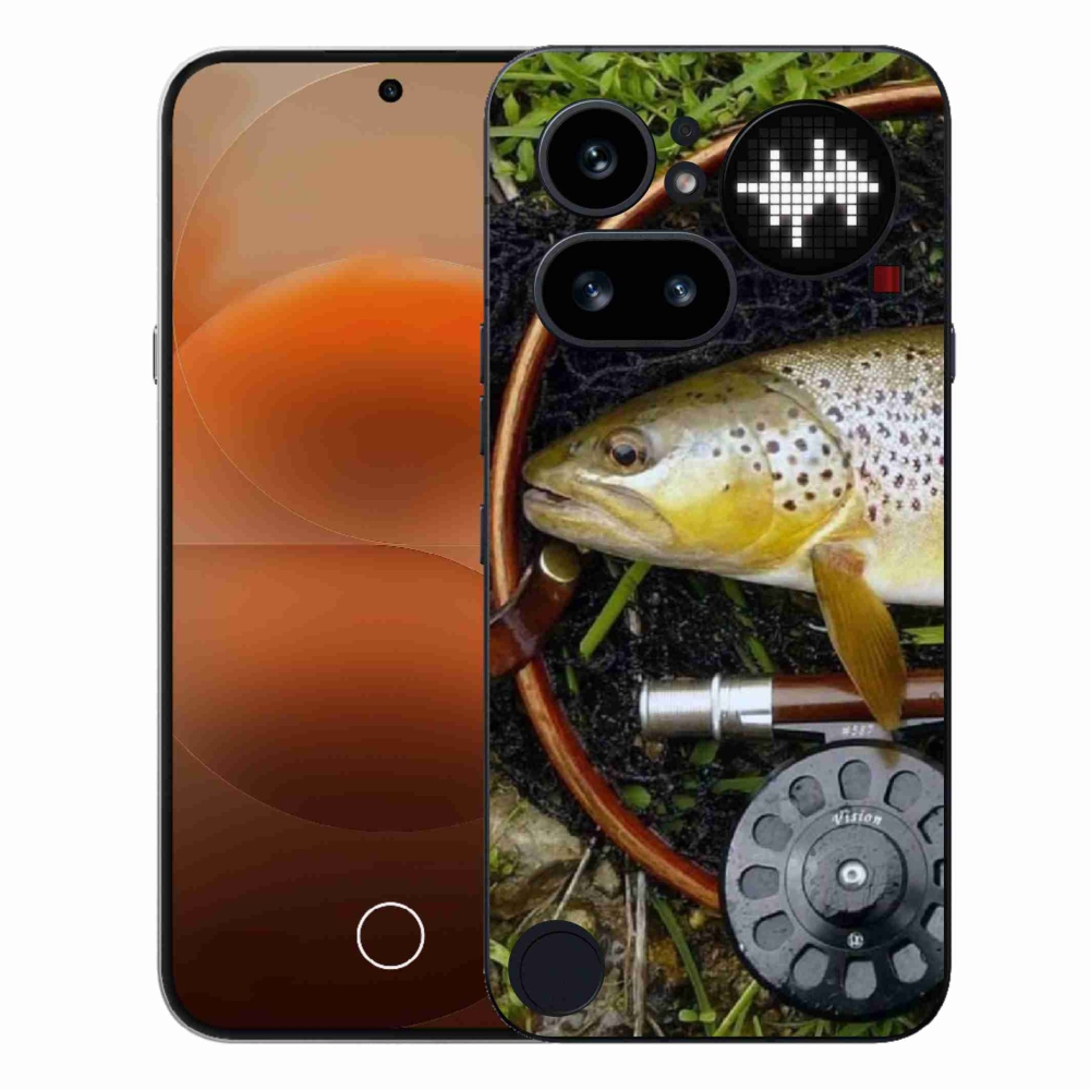 Gelový kryt mmCase na Nothing Phone (4a) - pstruh 2