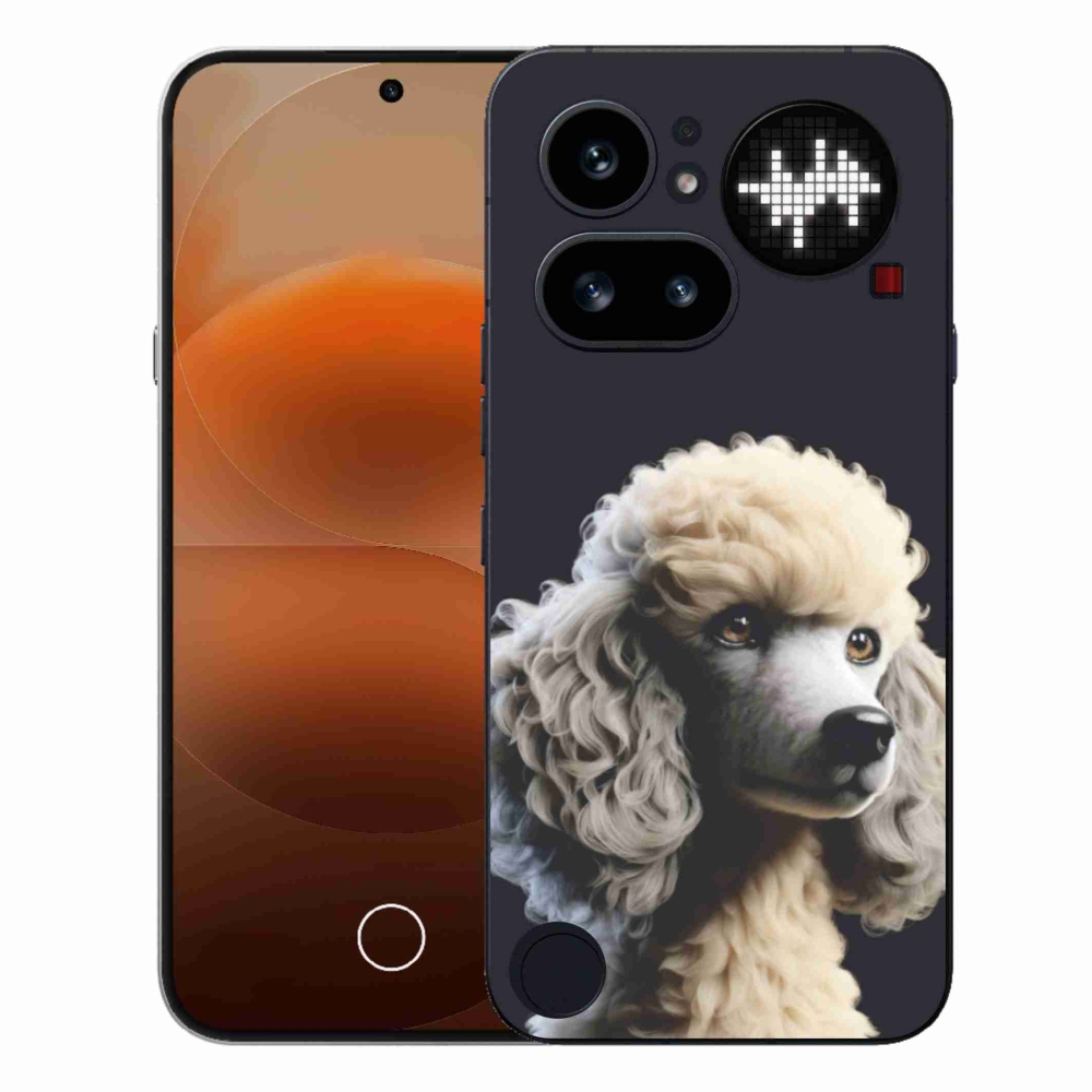 Gelový kryt mmCase na Nothing Phone (4a) - pudl