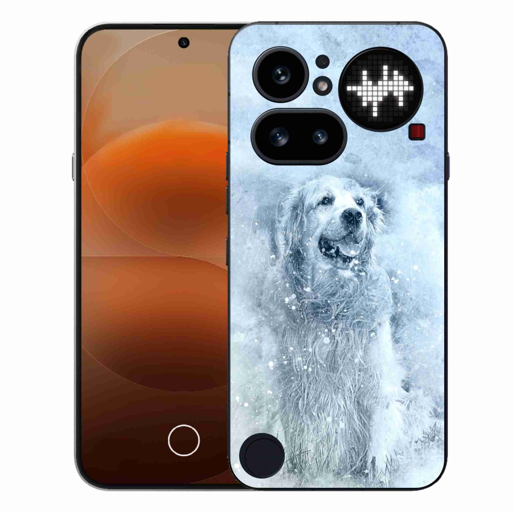 Gelový kryt mmCase na Nothing Phone (4a) - retrívr