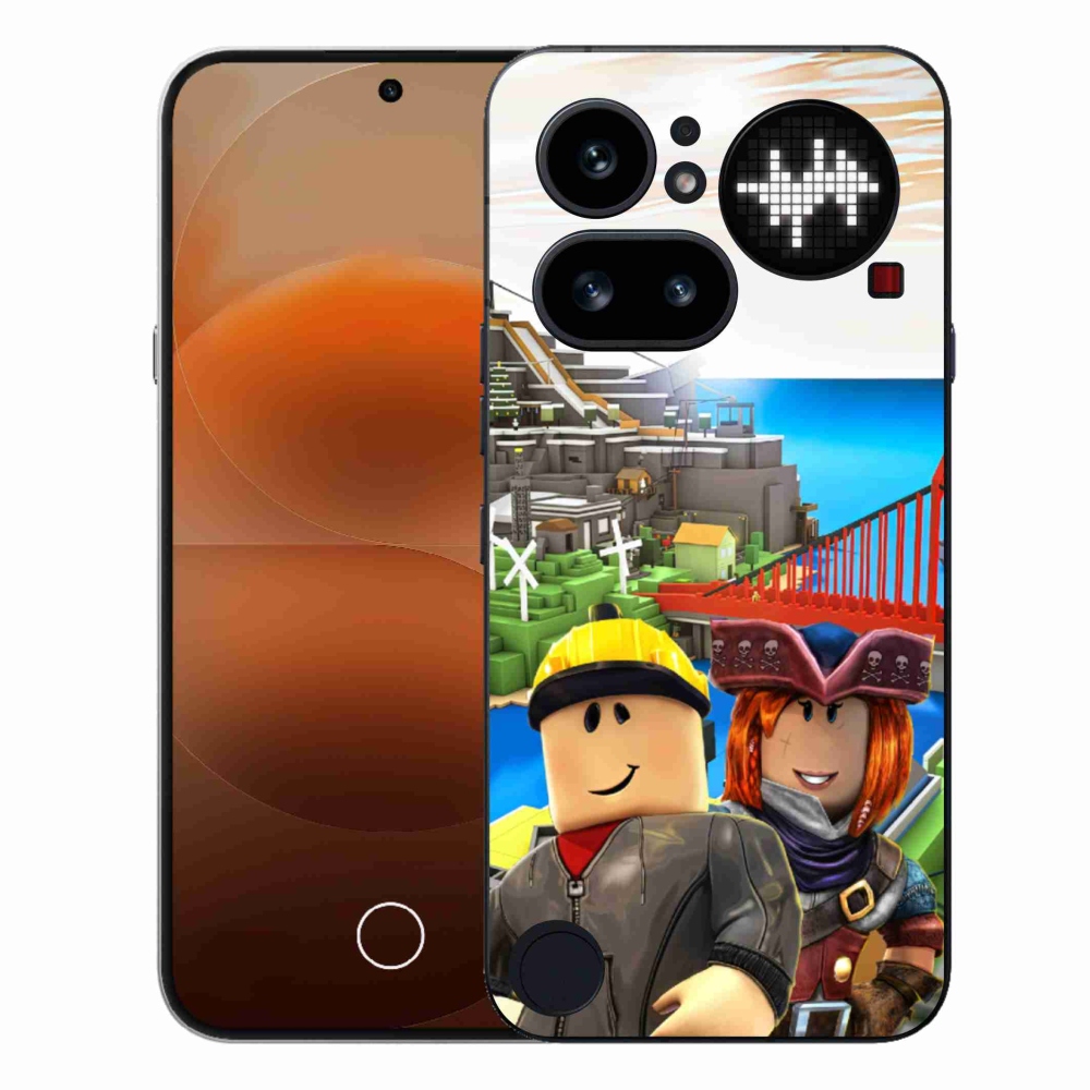 Gelový kryt mmCase na Nothing Phone (4a) - roblox 1
