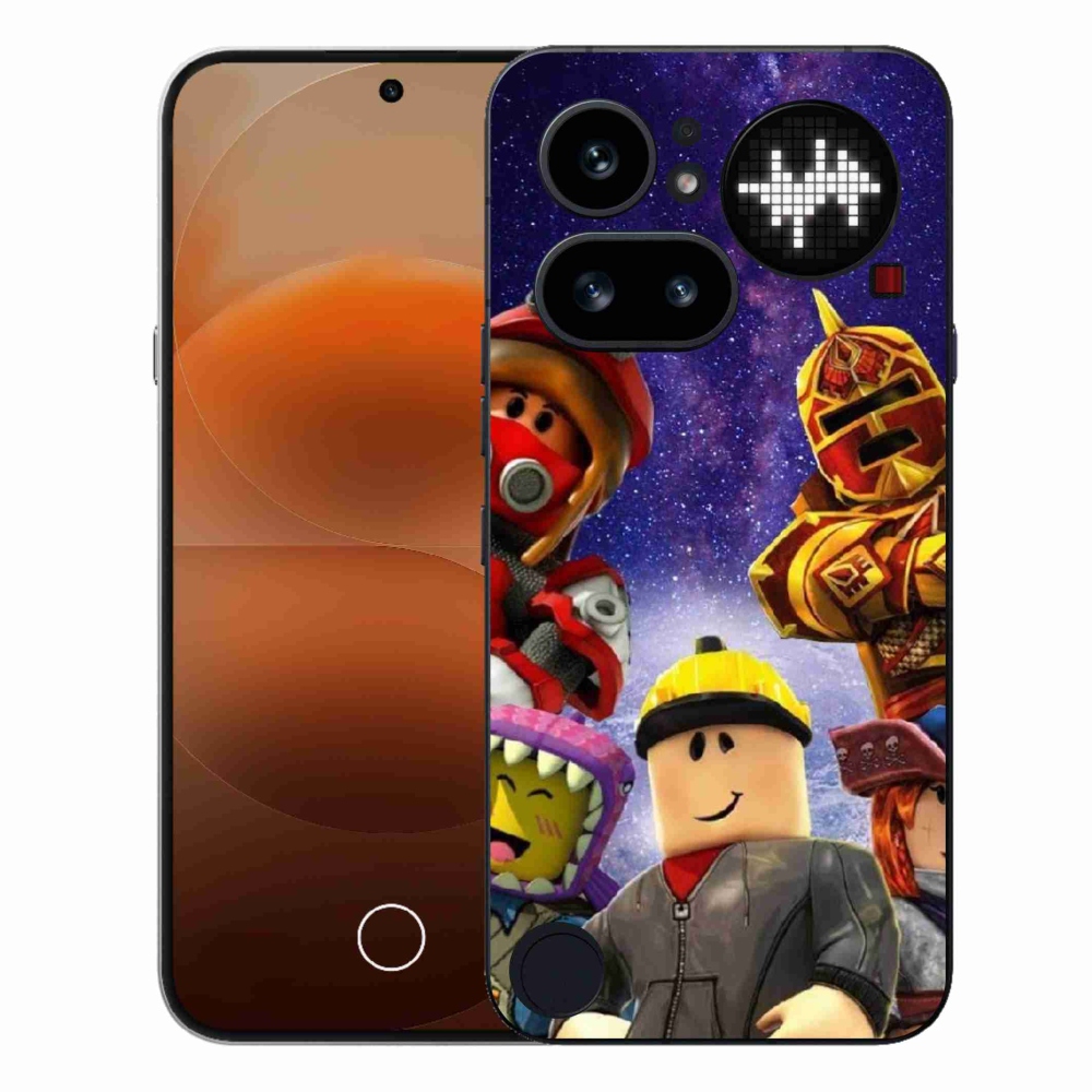 Gelový kryt mmCase na Nothing Phone (4a) - roblox 3