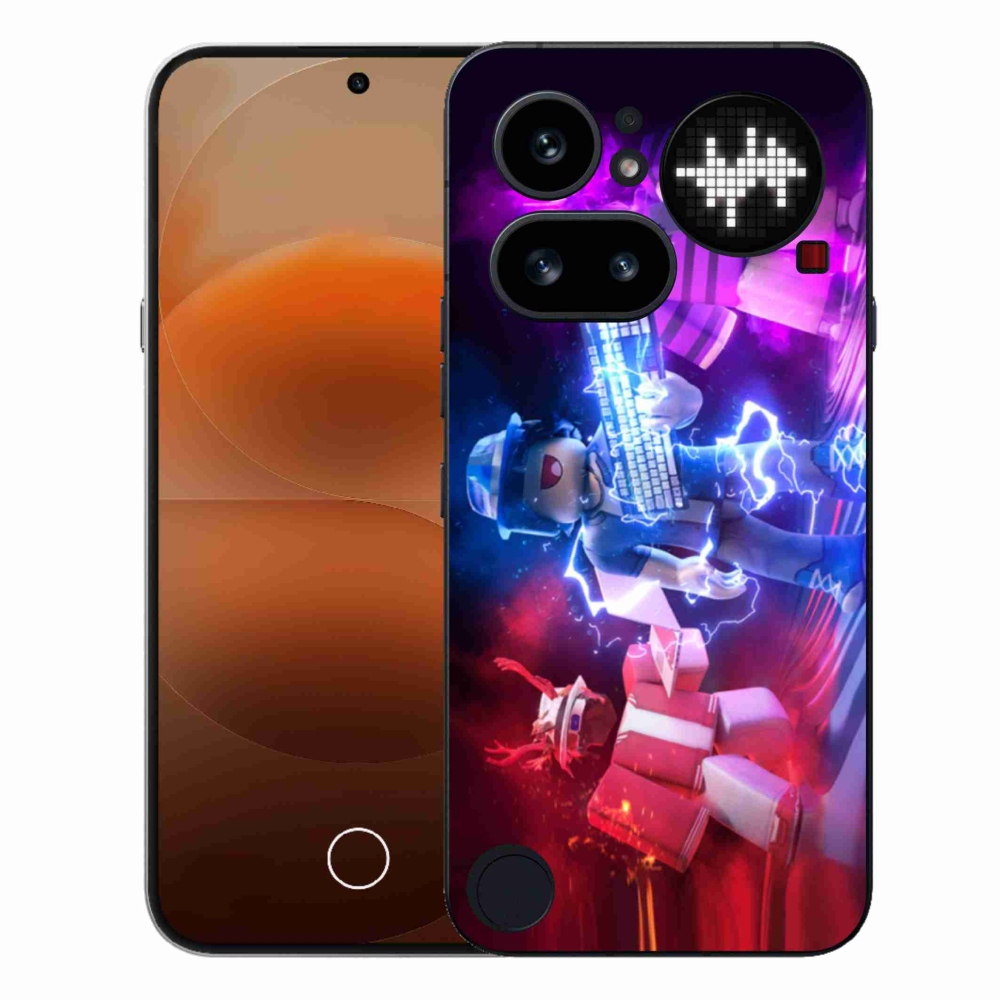 Gelový kryt mmCase na Nothing Phone (4a) - roblox
