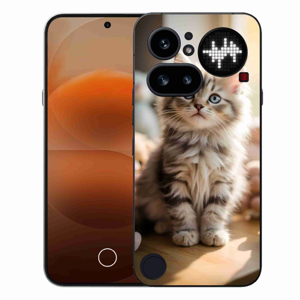 Gelový kryt mmCase na Nothing Phone (4a) - roztomilé kotě 10