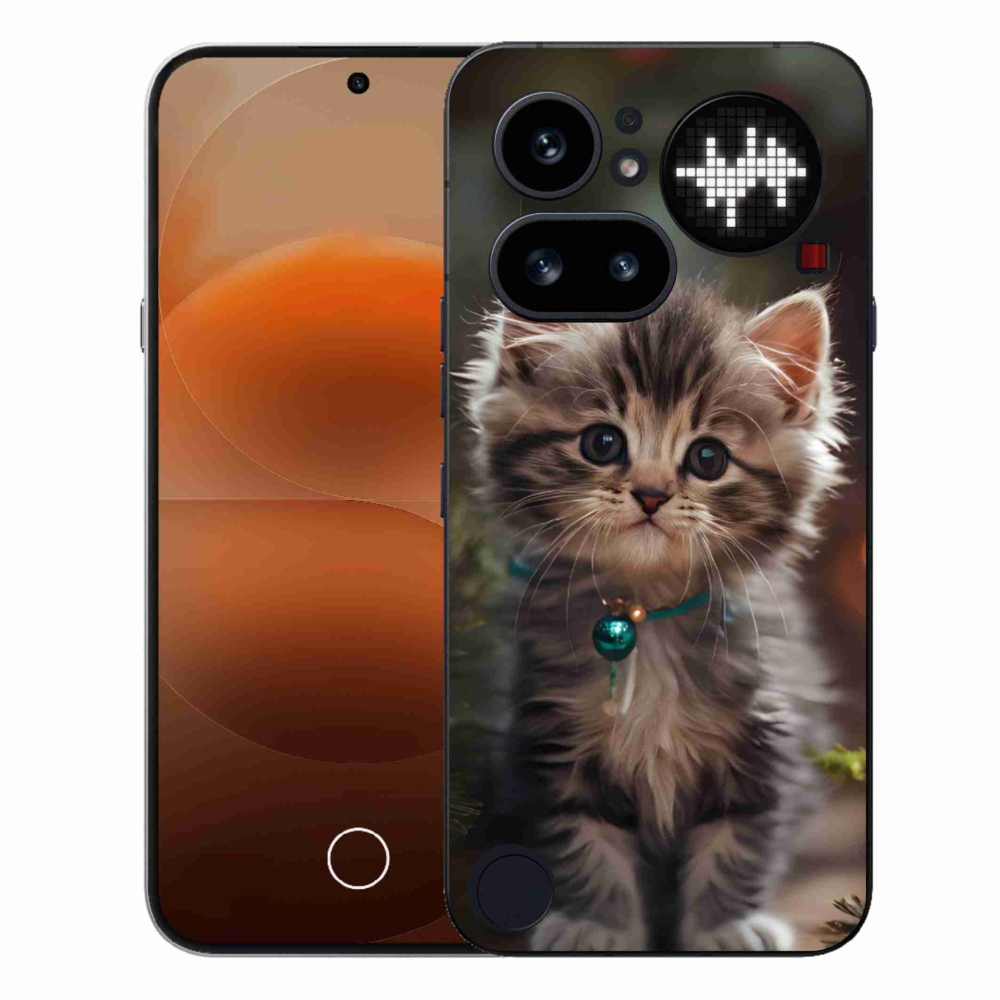 Gelový kryt mmCase na Nothing Phone (4a) - roztomilé kotě 11