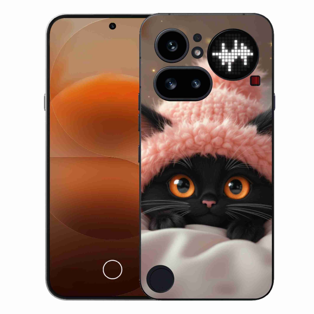 Gelový kryt mmCase na Nothing Phone (4a) - roztomilé kotě 7