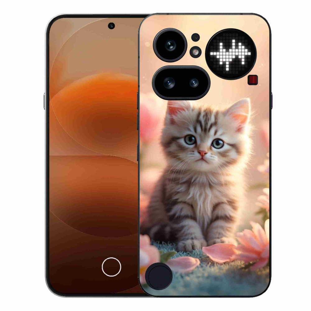 Gelový kryt mmCase na Nothing Phone (4a) - roztomilé kotě 8