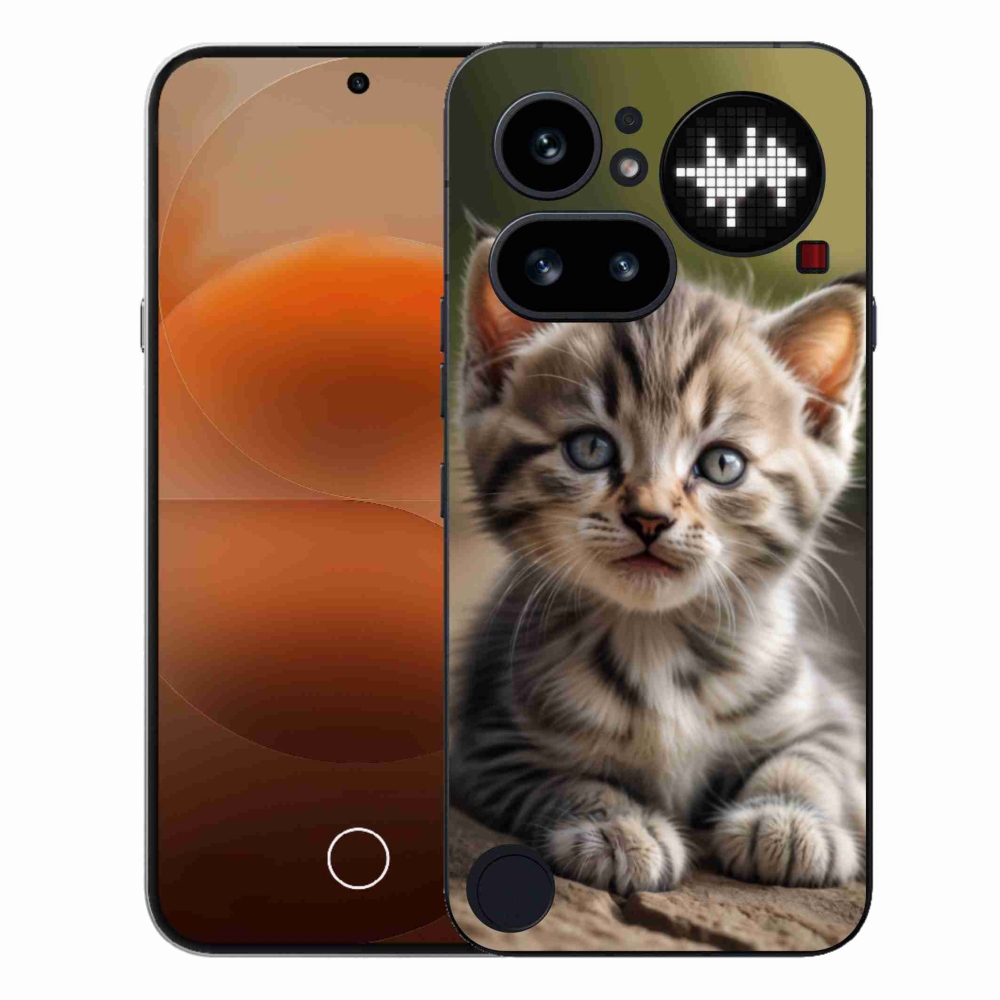 Gelový kryt mmCase na Nothing Phone (4a) - roztomilé kotě 9